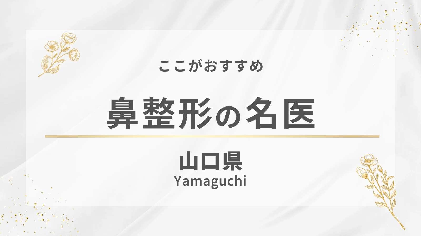 山口県の鼻整形